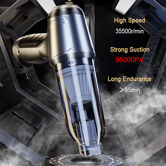 High-Power Portable Car Vacuum Cleaner